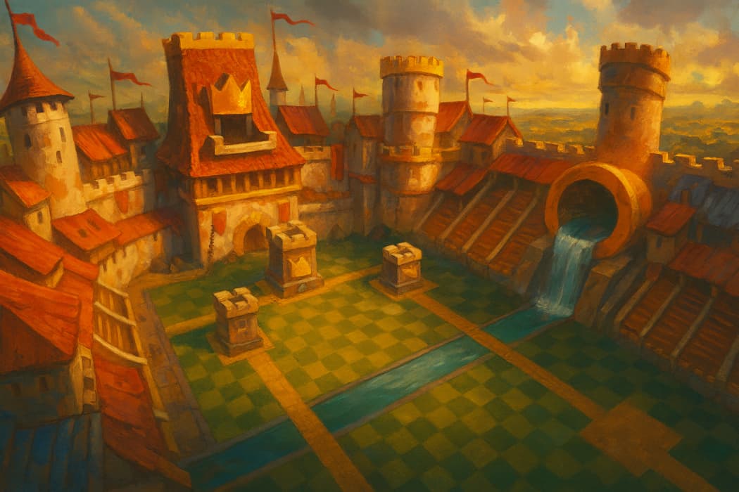 Clash arena background